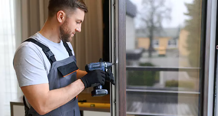 Sliding Screen Door Handle Repair in Wesley Chapel, FL