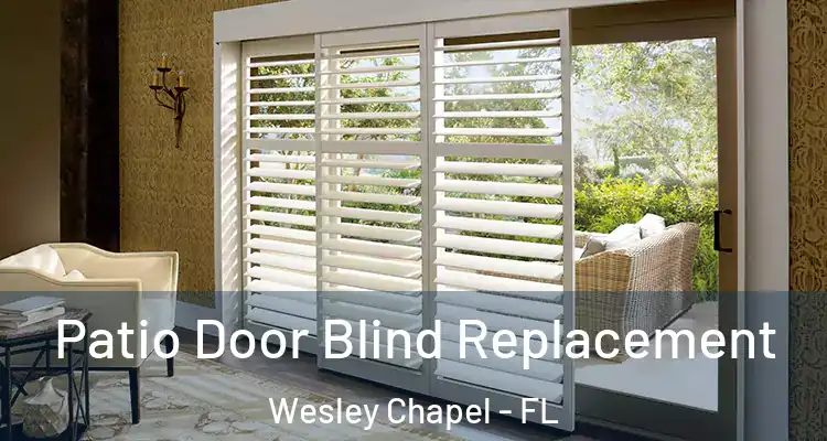  Patio Door Blind Replacement Wesley Chapel - FL